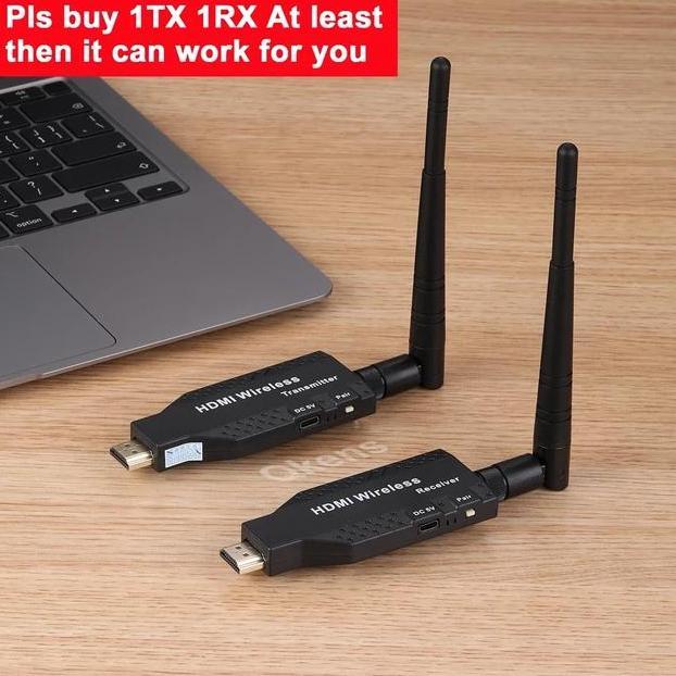 AONI Wireless HDMI Video 5G transmitter receiver extender 50m FULL HD 1080p - 1TX 1RX