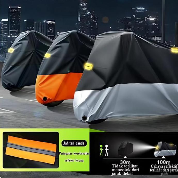 Promo FAZILLA Cover Motor Honda Scoopy Waterproof Sarung Pelindung Selimut Mantel Motor Indoor Outdo
