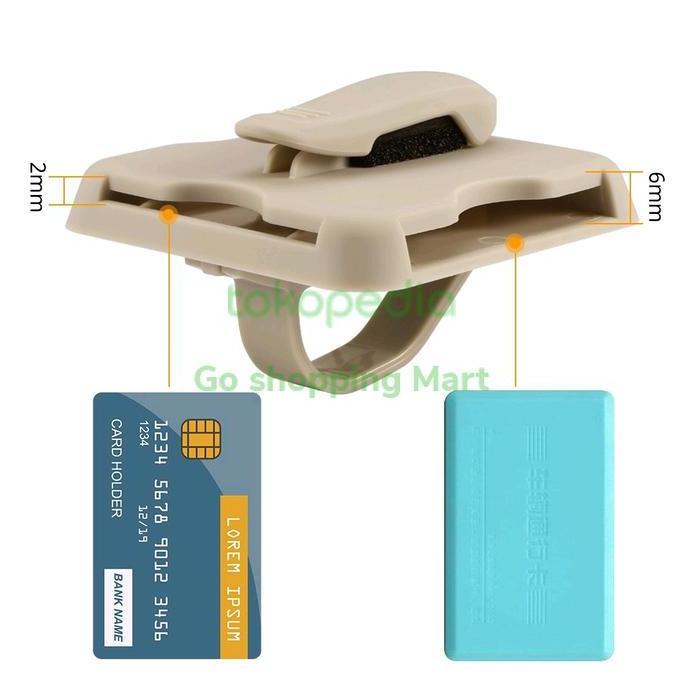 Promo (COD) Tempat Kartu E Toll Tiket Kartu Parkir E-Toll Card Holder Mobil Diskon