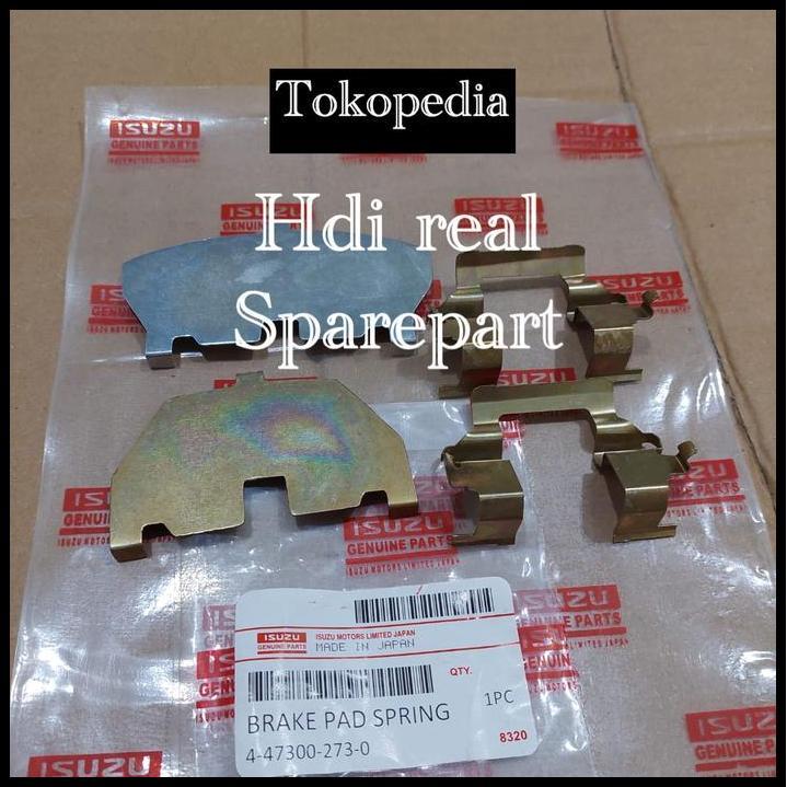 TERLARIS PLAT KAMPAS REM DEPAN ISUZU PANTHER KAPSUL ORI 