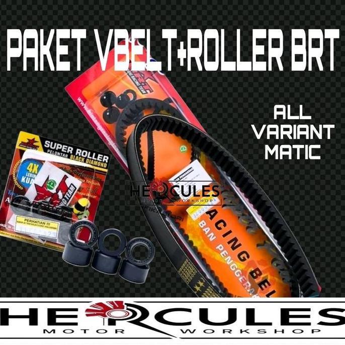 Vanbelt Roller Brt Satu Set Mio M3 Soul Gt 125 X Ride 125 Vbelt Racing Brt Fino 125 Roller Brt V-Bel