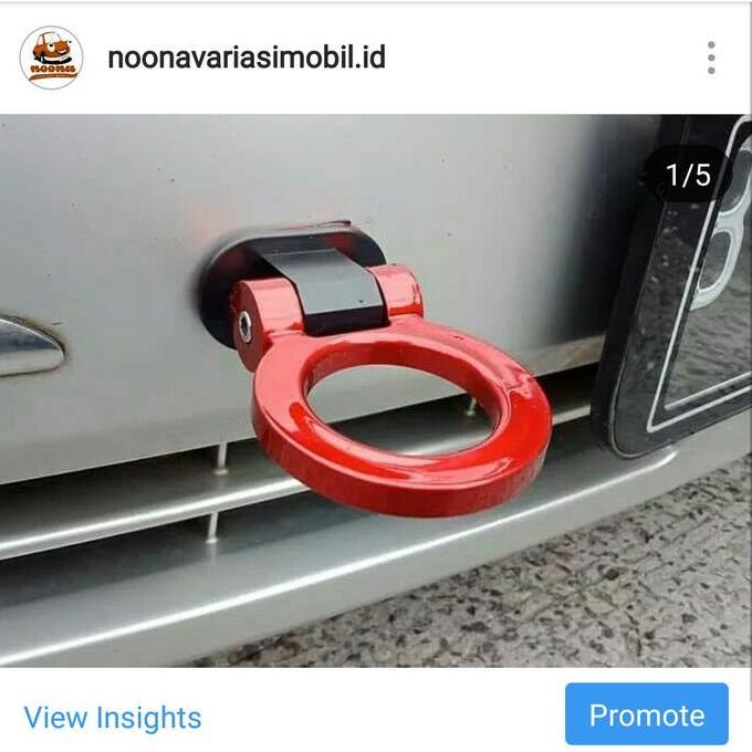 Promo dummy towing hook variasi mainan mobil towing besi agya brio avanza Diskon