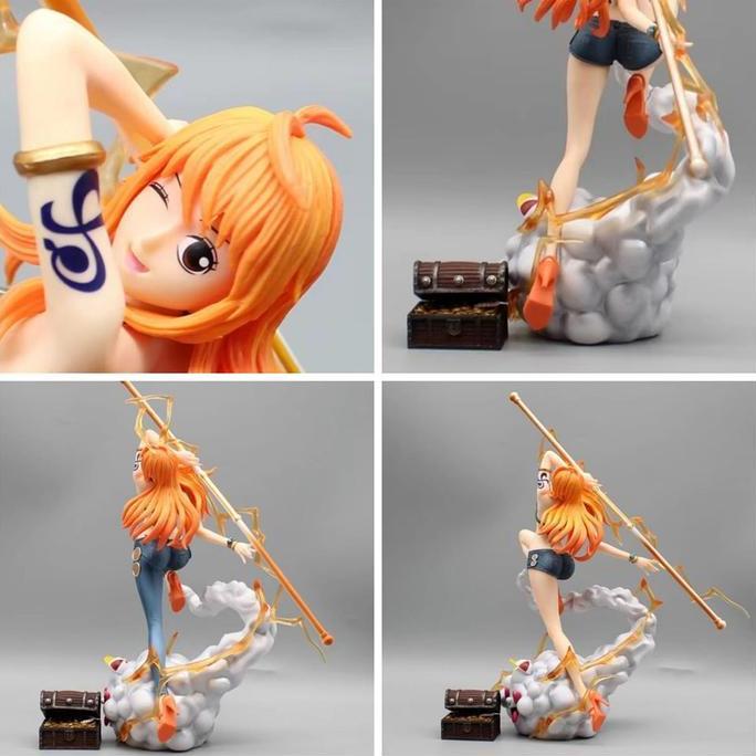 Aderizkyy77 - Nami IU GK Zeus Step Stick 30cm action figure PVC