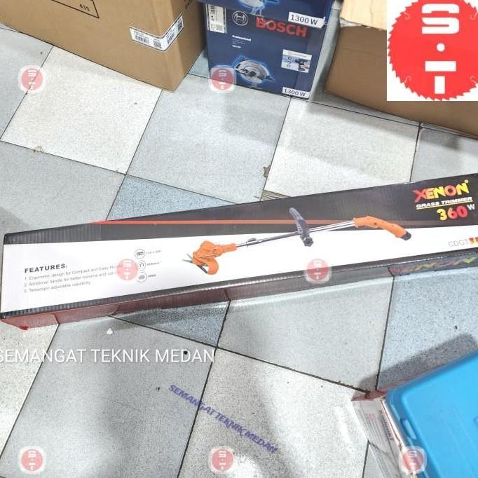 TERMURAH - CDGT360 CORDLESS POTONG BABAT RUMPUT GRASS CUTTER 12V XENON CDGT 360