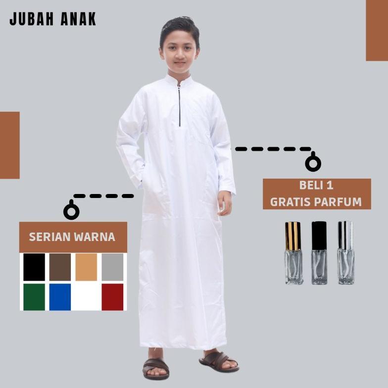 original jubah anak laki laki premium jubah anak remaja terbaru