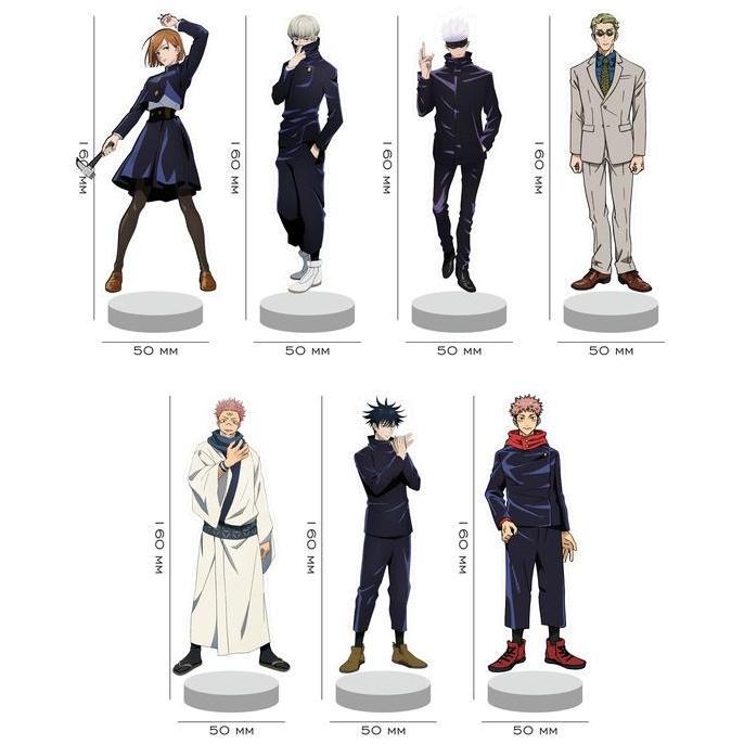 Aderizkyy77 - Stand Figure Akrilik Jujutsu Kaisen Standee Acrylic Itadori Sukuna Gojo anime Toy