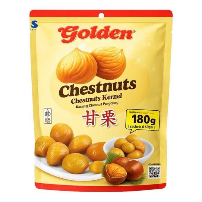 Golden Chestnuts Kernel / Golden Kacang Chesnut Panggang / Kacang Chestnut Golden