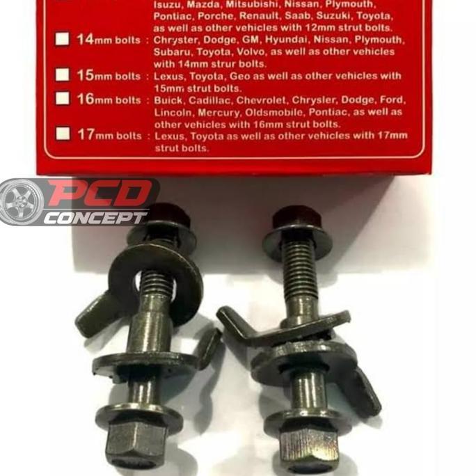 TERMURAH - BAUT CHAMBER UKURAN 12MM SPORING SAMA PASANG |UTK MOBIL BRIO, MOBILIO