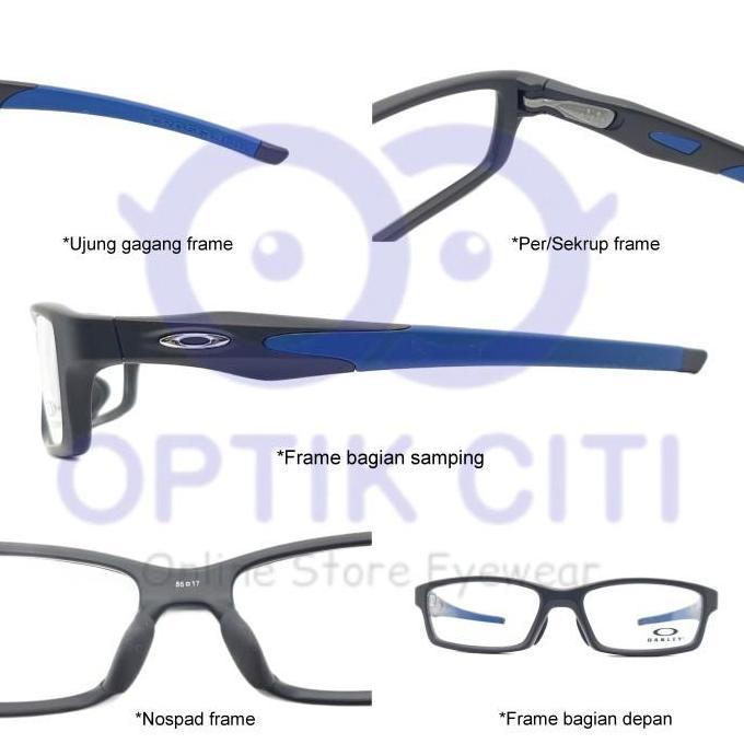 Frame Kacamata Pria Oakley Crosslink (A) OX 8118 Sporty Original