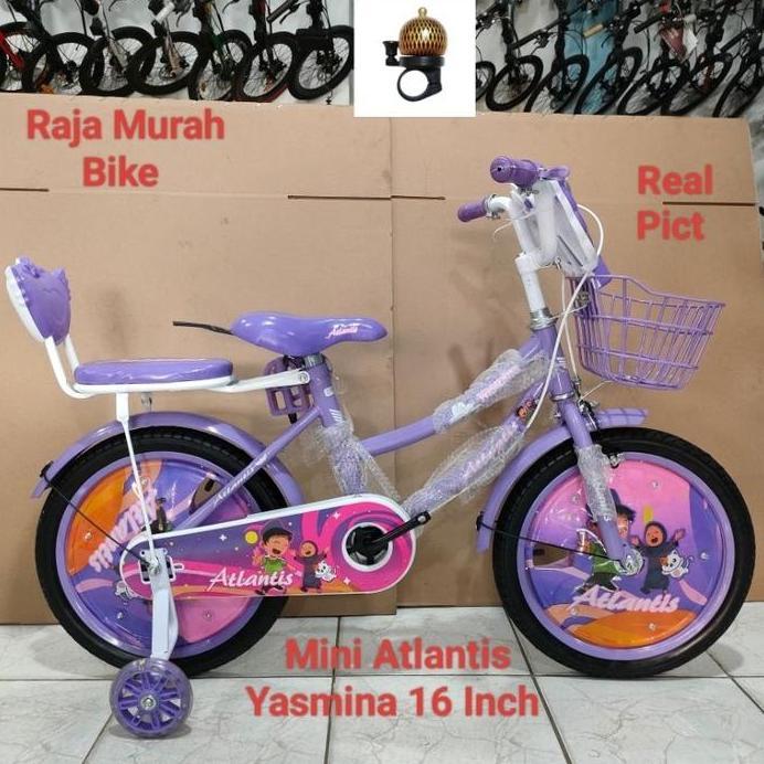 Sepeda Mini Atlantis Yasmina 16 Inch Sepeda Anak Perempuan Mini Anak 16 Inch Atlantis Yasmina