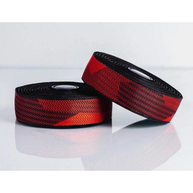 BTP POLY WOVEN BAR TAPE - BLACK/RED