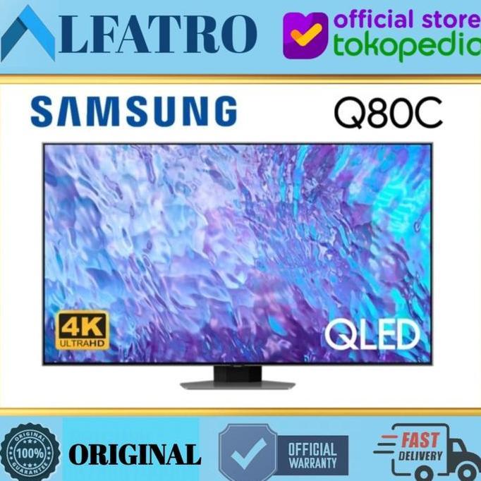 TERLARIS SAMSUNG QLED TV 55 INCHI 55Q80C 4K UHD SMART TV QA55Q80C | 55Q80