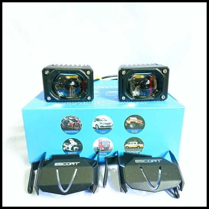 GRATIS ONGKIR LED PROJECTOR LAMPU MINI PROJI/LENS U SERIES/FOGLAMP TEMBAK SOROT 