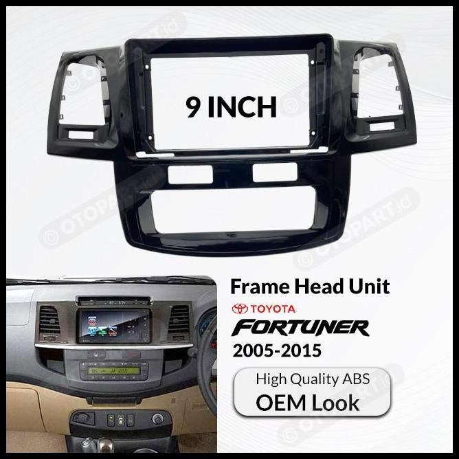 TERBARU FRAME 9 INCH TOYOTA FORTUNER/FRAME FORTUNER 2005-2015 9 INCH 
