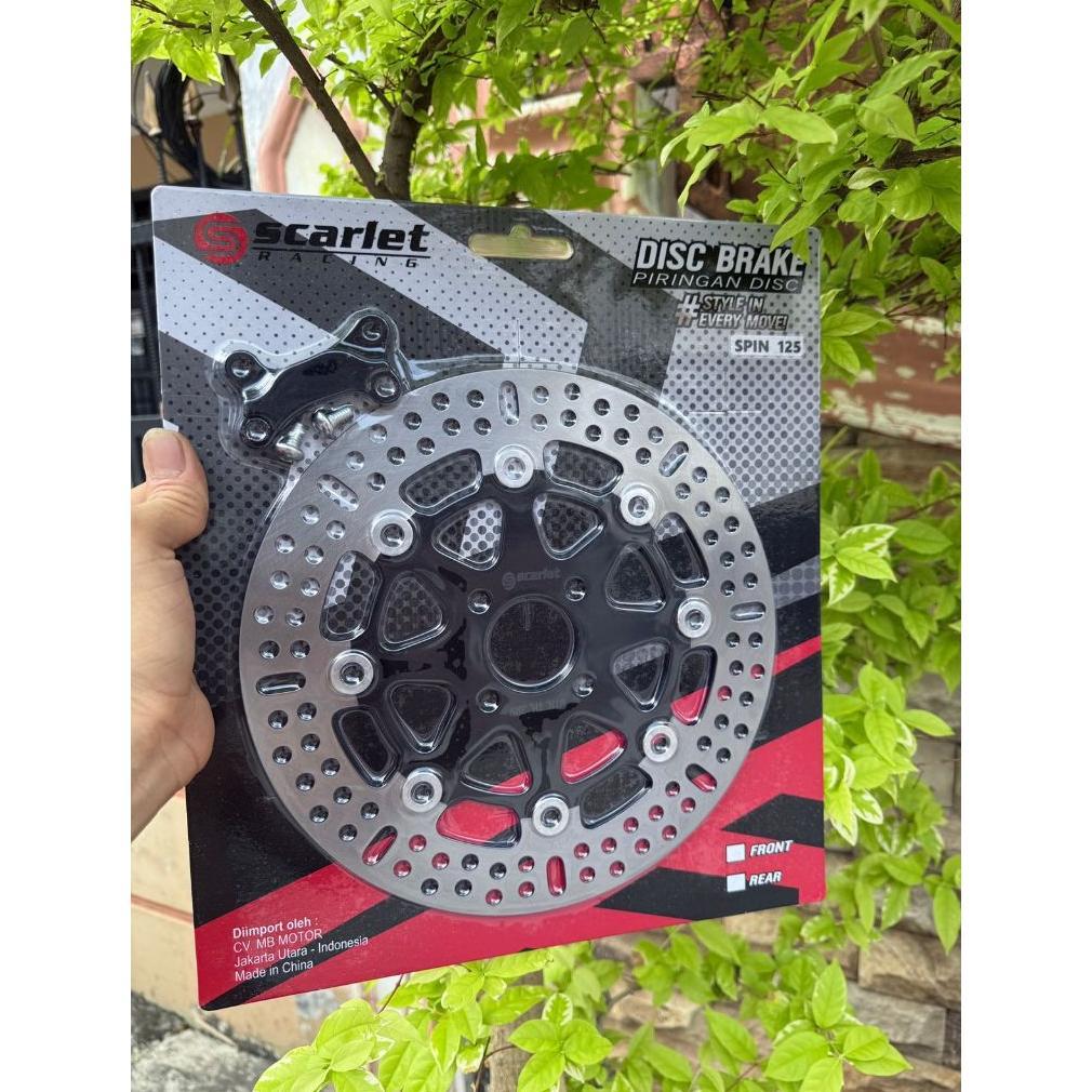 Piringan lebar 260mm spin 125 skydrive skywave PIRINGAN CAKRAM DEPAN SPIN 125/SKYWAVE/SKYDRIVE BESAR