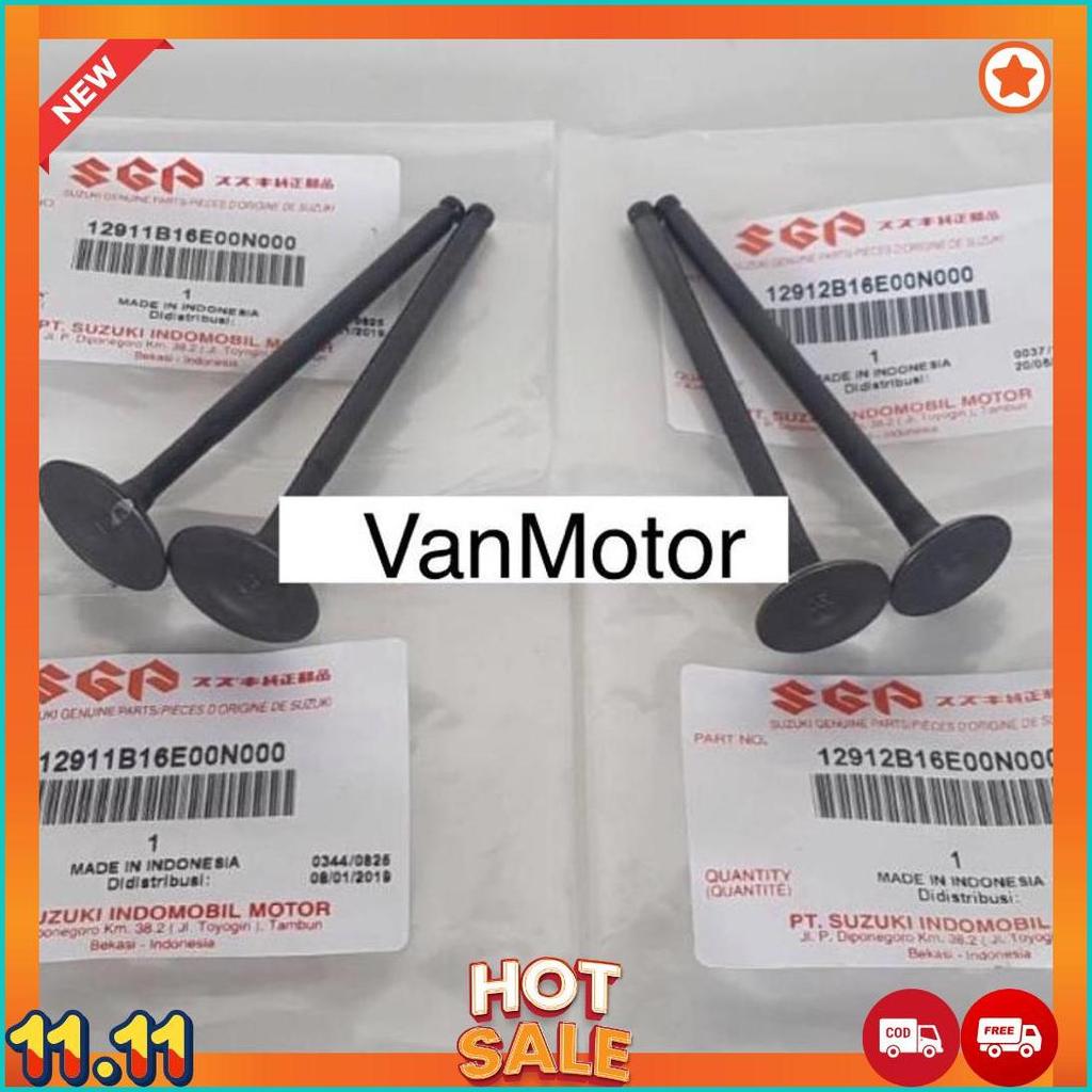 Payung Klep Satria Fu 150 Fu150 Suzuki Ori 1Set 4Pc [S1]