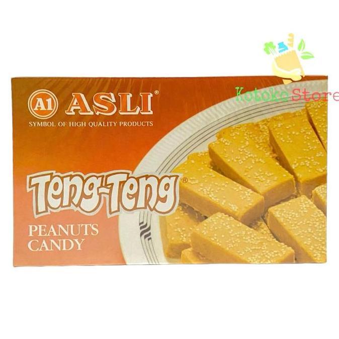 Kacang Tumbuk Asli Teng-Teng A1 / Teng-Teng TPeanut Candy A1 170g