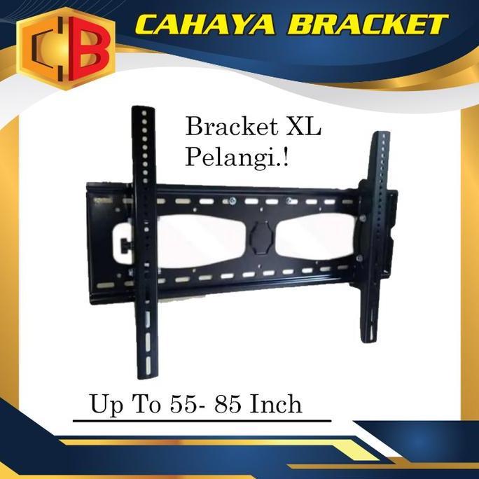 TERLARIS BRACKET TV 80 INCH BRAKET TV BREKET 84--50 INCH BRACKET TV 70 INCH