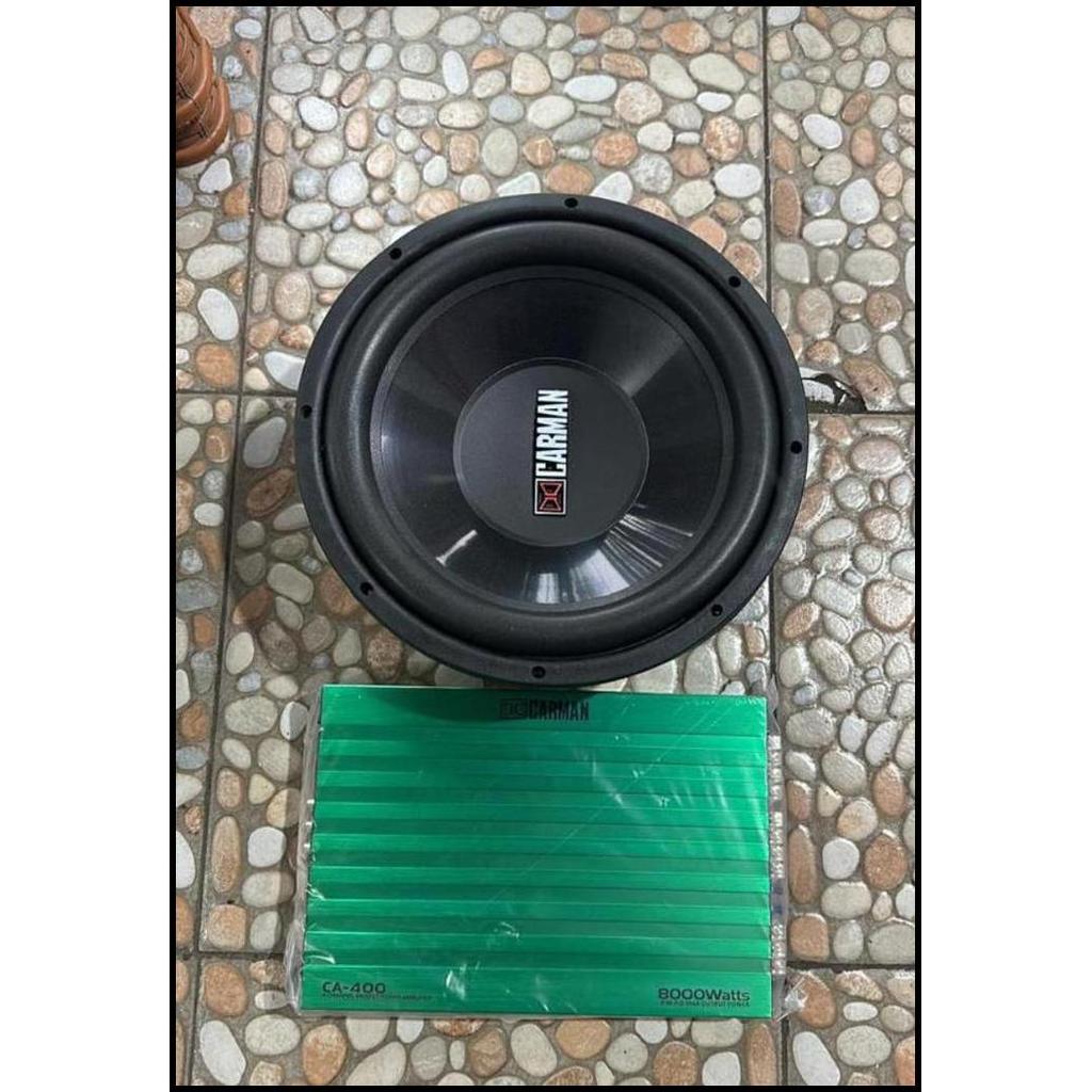 BEST DEAL PAKETAN CARMAN SUB CARMAN 1288 + POWER CARMAN CA 400 - DINASTI AUDIO 