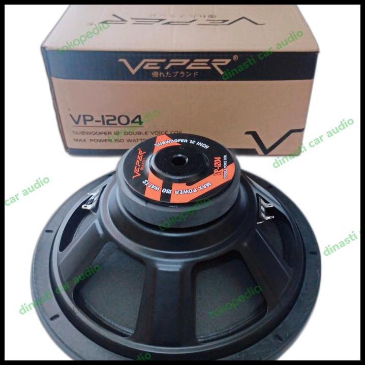 DISKON SUBWOOFER VEPER 12 INCH DOBLE VOICE COIL - SUBWOOFER VEPER VP-1204 