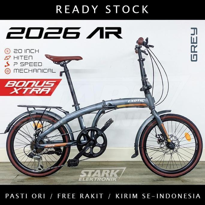 Exotic 2026 AR Sepeda Lipat Folding Bike