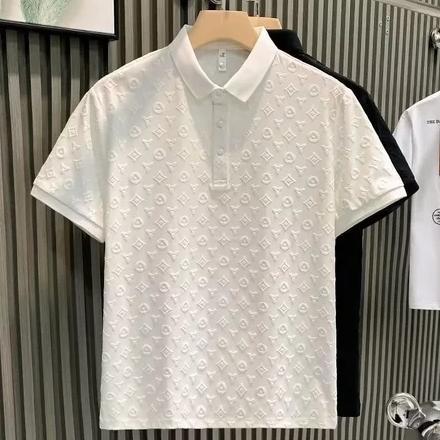 FAST DELIVERY KEMEJA POLO PRIA/FASHION SHIRT BREATHABLE YOUTH SLIM LAPEL SHORT SLEEVE MEN/BATIK TOPS