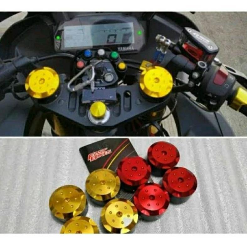 COVER TUTUP SHOCK DEPAN R15V3 R15  XABRE TUTUP UP SIDE DOWN R15 MT 15 XABRE