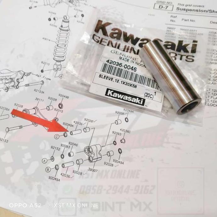 bosh unitrack klx 150 original