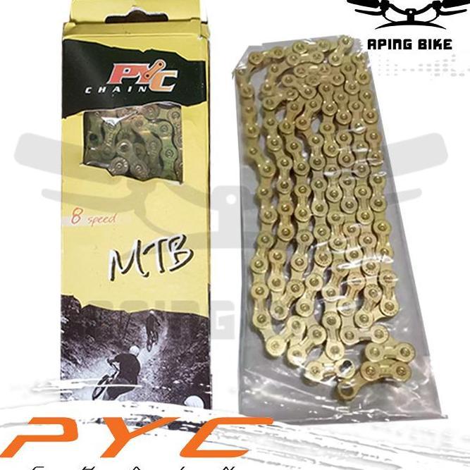 Rantai Sepeda 8 Speed PYC P8003 Rante Chain PYC P8003