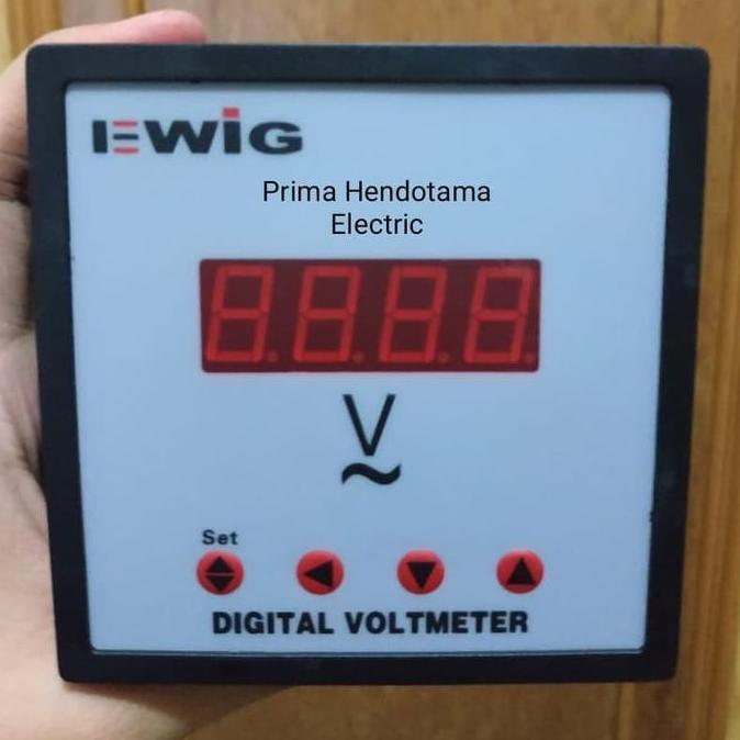 HARGA DISC - Volt Meter Digital EWIG