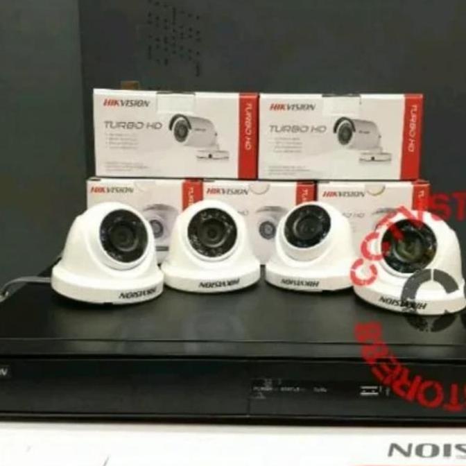TERLARIS PAKET CCTV 16 CHANNEL HIKVISION 2MP 10P LENGKAP PAKET CCTV HIKVISION