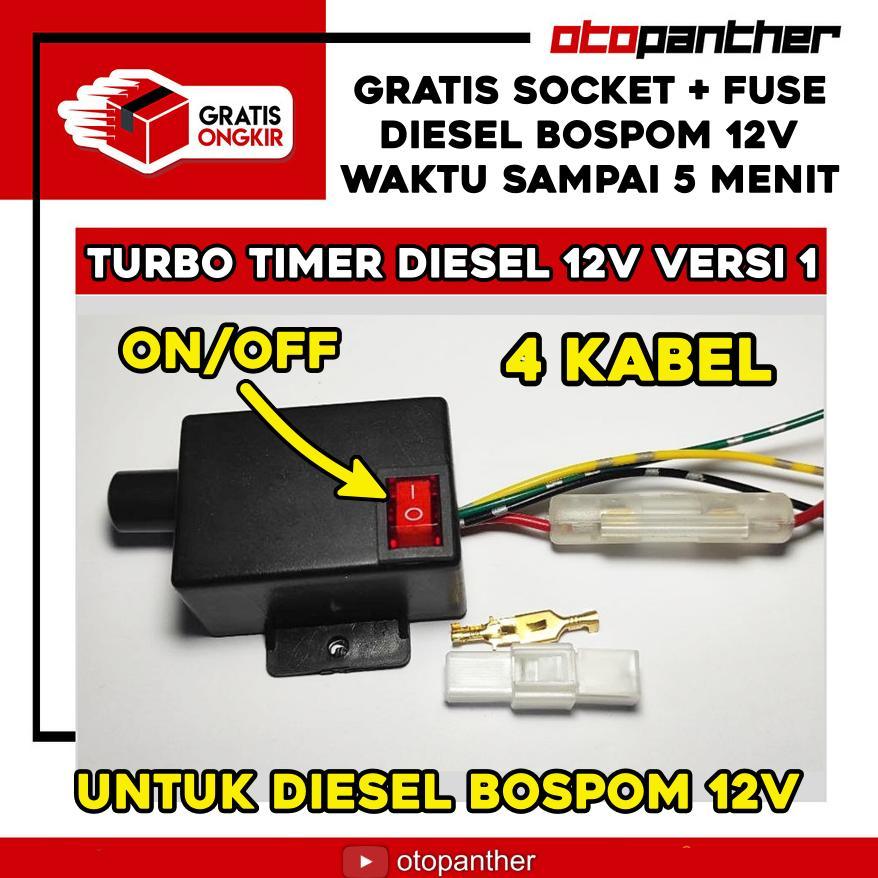 NEW Turbo Timer Isuzu Panther dan Diesel Konvensional Bospom [terbaik][terlaris]