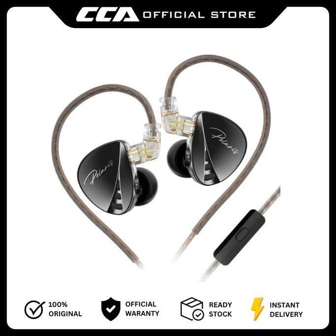 Cca Polaris With Mic Dynamic Driver Hifi Dual Cavity  Noise Cancelling
