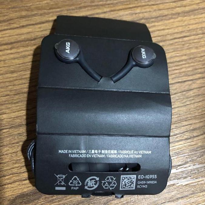 Earphone Headset Samsung Note 8 S10 Plus Original Copotan Akg Garansi