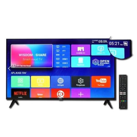 Promo Advance 42 Inch Smart Digital Led Tv Frameless Adv-4201A