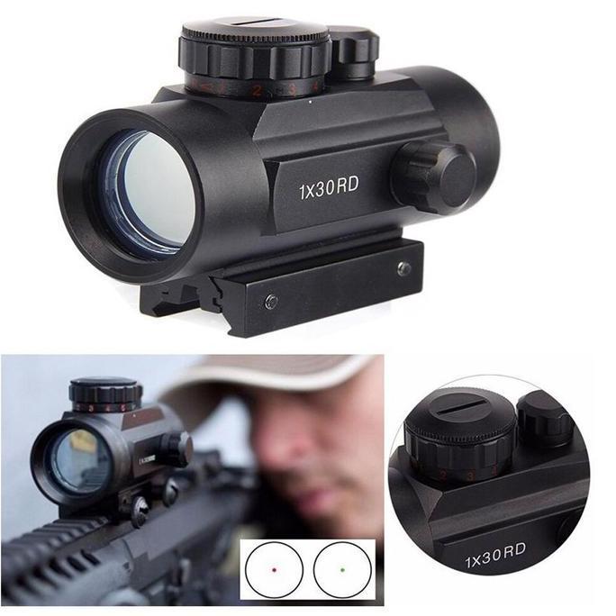 Red Dot Laser Merah Hijau BUSHNELL HAKKO 1x40 RD Telescope Teropong Anti Getar Teleskopp / Teleskop 