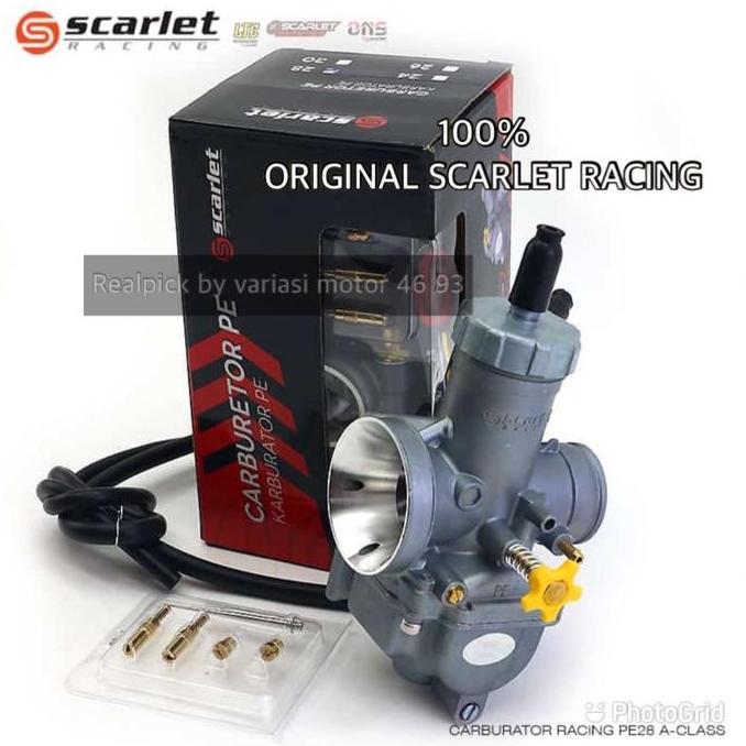 karbu pe28 scarlet klx 150 karburator pe28 scarlet racing orinal