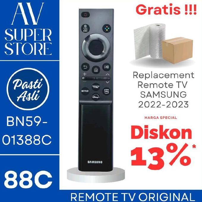 Murah [Pasti Asli] Samsung Remote Tv Bn59-01388C 88C 75Bu7000 65Bu7000 55Bu7000 50Bu7000 43Bu7000 Cu