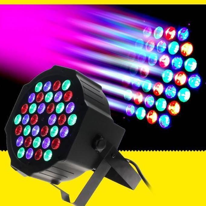 Lampu Par / Sorot / Disco 36 Led Warna Warni