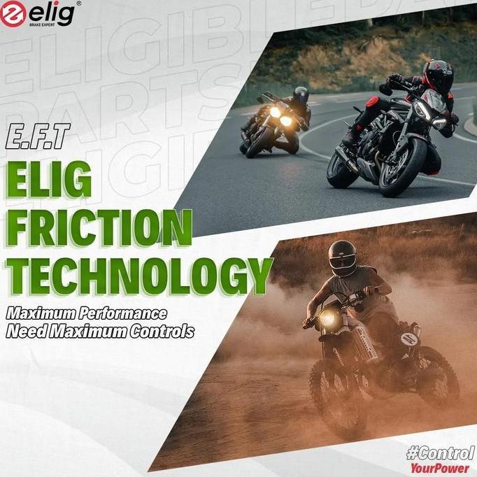 ElKampas Rem Depan & Belakang Yamaha XSR 155 - EM100 & EM049