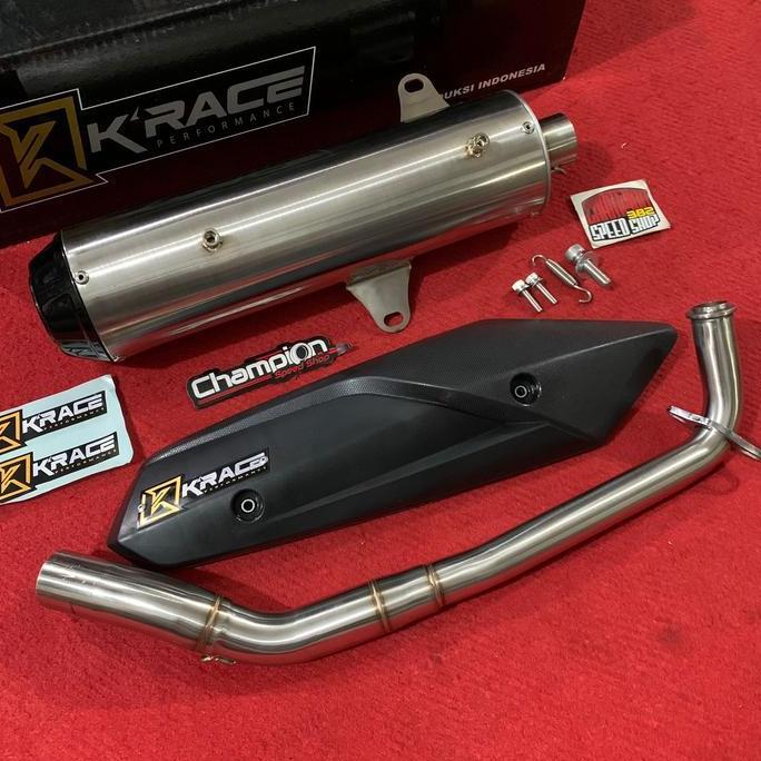 Knalpot Standar Racing Stainless K RACE KRACE All New NMAX 2020 UP