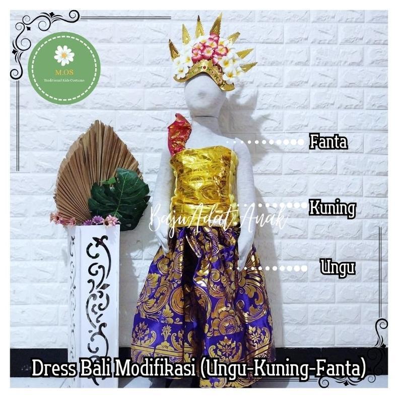 Best Seller Baju Tari Bali Anak | Baju Adat Bali Anak Perempuan | Baju Tari Bali Anak Perempuan | Ba