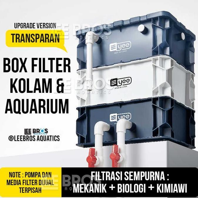 AKRAMVIKUA - FILTER KOLAM IKAN KOI HIAS / EMBER BIO FILTER KOLAM / TONG FILTER KOLAM IKAN / TRICKLE 