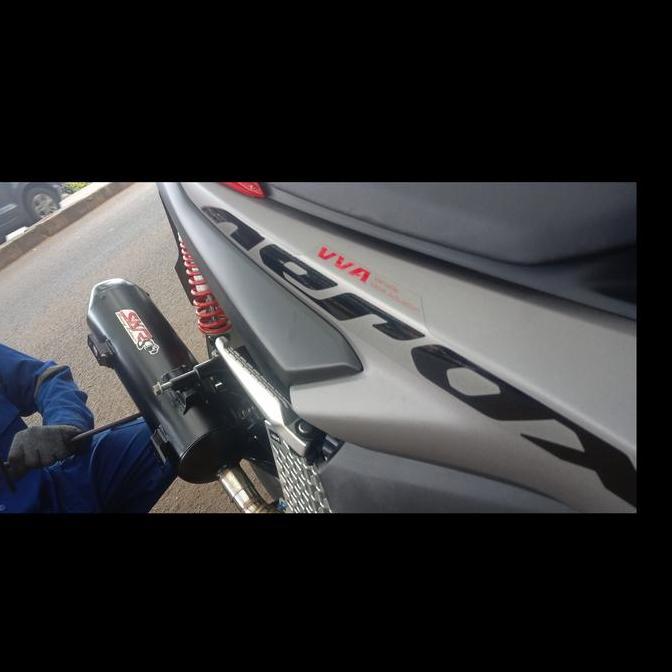KNALPOT SKR RACING EXHAUST AEROX OLD. BEAT, SCOOPY, VARIO, NMAX, DLL
