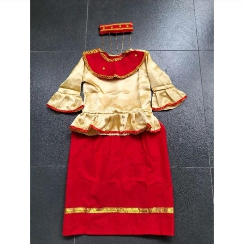 Diskon Baju Adat Cadar Betawi Anak Tk & Sd Bludru