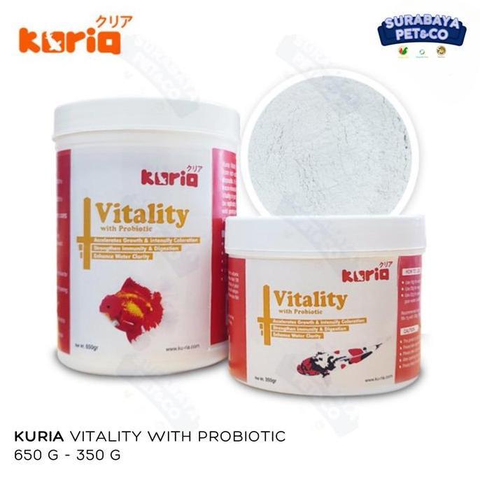 TERMURAH - Kuria Vitality with probiotic - Mineral Ikan air tawar