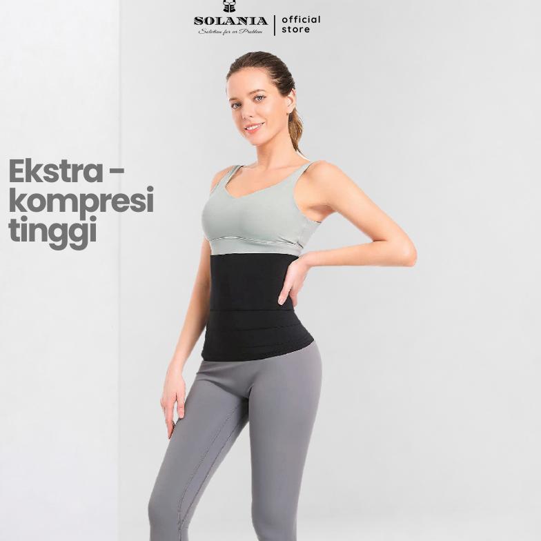 Promo  Solania Korset Melahirkan Setelah Cesar Normal Corset Pelangsing Perut Buncit  Stagen Lilit L