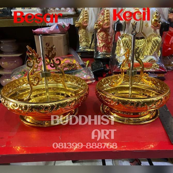 Tempat hio lingkar/ tempat dupa lingkar/ hiolo hiu lingkar kecil