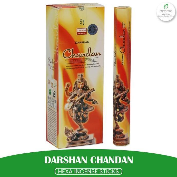 Dupa India Aromaterapi Hexa - Darshan Chandan / Cendana