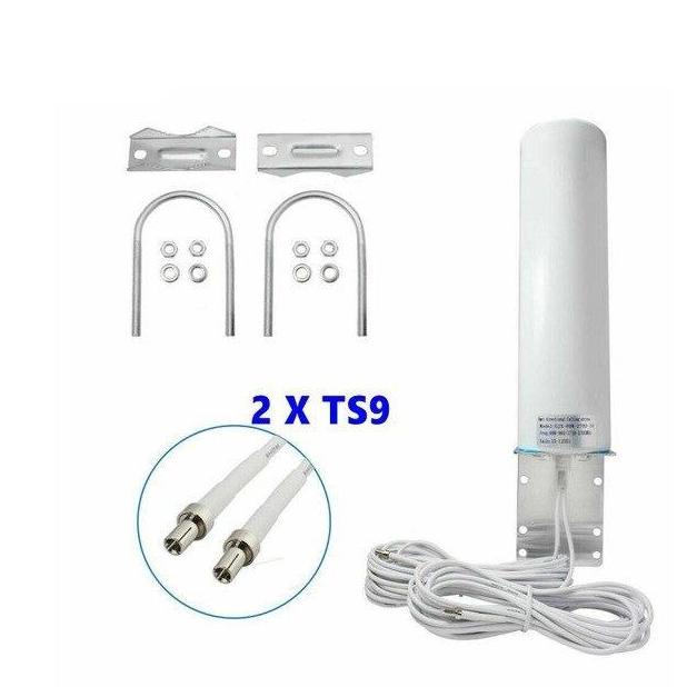 IHDADI Antena Modem 4G LTE Outdoor Plug-TS9/ Penguat sinyal
